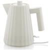 ALESSI BOLLITORE ELETTRICO PLISSE, MDL06 BIANCO, 1 LITRO