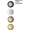 Tecnico by Sforzin THESSALY faretto Incasso 1 Luce Bordo Raso Nero attcco GU10