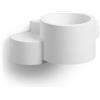Tecnico by Sforzin CHIO Applique da parete 1 Luce bianco in gesso, attacco GX53 20x12,58cm