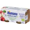 Humana Omogeneizzato Biologico di Mela 2x100 g Pappa