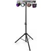 MAX PARTYBAR9 kit luci par led jellymoon strobo barra a T dmx telecomando