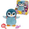 Little Live Pets - My Pet Penguin, Waddles Pinguino Pet Toy, 25 Suoni e Reazioni, Pupazzo di Peluche Interattivo, Sposta le Ali e Canta dopo aver mangiato, 4 anni, Famosa (LP600000)