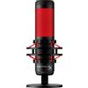HyperX QuadCast - Microfono USB (nero-rosso) - Illuminazione rossa