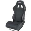 Simoni Racing SRS/1N Sedile sportivo Jenson Reclinabile, in tessuto jacquard nero