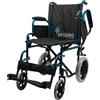 SEDIA A ROTELLE DA TRANSITO PIEGHEVOLE PER DISABILI - Ucciero Medy - Dim: 38 cm