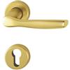 HOPPE Maniglia per porte interne Hoppe Milano tonda foro cilindro diametro 44 mm oro