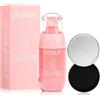 OPEIXSAYKOC Kit per la pulizia dei pennelli da trucco, detergente per pennelli da trucco con scatola in spugna, rimuove i colori dell'ombra, colori cosmetici quotidiani, per un'asciugatura rapida. (55ml)