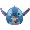 Squishmallows Disney - Stitch Mangiare Patatine Fritte, 20,3 cm