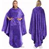 Catalonia Classy Poncho da Coperta Portatile in Pile per Donne Adulte, Coperta Grande, Morbida, Calda, Accogliente e Soffice Senza Maniche, Mantello Avvolgente con Tasca, Regalo Comfort, Viola