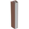Applique Bidirezionale Corten 12W CCT IP65 da esterno - Serie FILO Colore Bianco Variabile CCT