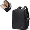 GOLF SUPAGS Elegante Zaino per Laptop da Donna Approvato Dalla Compagnia Aerea Perfetto per il Lavoro, l'università e i Viaggi Zaino Multifunzionale Casual Adatto a Notebook da 14 Pollici (Nero)