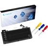 CSEXCEL A1322 Batteria di ricambio per Mac Book Pro 13 pollici A1322 A1278 (metà 2009 2010, inizio e fine 2011, versione metà 2012) MD313LL/A MD314LL/A MC700LL/A MC374LL/A MB991ll/A MB990LL/A