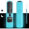 CTRLBETTER Custodia per Telecomando in Silicone Compatibile Con LG 4K UHD Smart TV Magia AN-MR21GA AN-MR22GA AN-MR22GN AN-MR23GA AN-MR24GA Telecomando Copertura Protettiva Antiurto Con Blu Fluorescente e Cordino