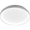 G.E.A. Luce Plafoniera Led Gea Luce Krizia Pp Dimmerabile Alluminio Bianco Moderna