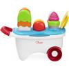 Chicco Gioco Carretto dei Gelati, Playset 2in1, Attività di impilamento e incastro, attività gioco di ruolo, pratica maniglia e ruote libere, Playset 19 pezzi per comporre deliziosi dolci, 12-36 M