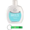 Beni Culinari BREEZE Neutro Squeeze, deodorante senza gas e senza sali di alluminio, 48 ore, deodorante profumato, 100 ml + portachiavi Beni Culinari