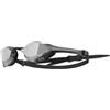 TYR Goggle, Maschera Tracer X Elite Racing Specchiata Unisex-Adulto, Argento/Nero/Argento, Taglia Unica