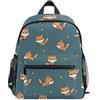Mnsruu Zaino per bambini Cute Baby Fox Pigna Asilo nido Asilo per bambini maschi