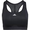 adidas (TG. 5XL) adidas Powerreact Training Medium Support Workout Bra, Reggiseno Sport
