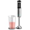 Cecotec Frullatore a Immersione Power Neutron 1100Max, Potenza Massima 1100 W, 4 Lame Rivestite in Titanio, Velocità Regolabile, Funzione Turbo, Piedino XL, Include Vetro da 800 ml