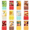 SCENTORINI Cera Profumata da Sciogliere, Tart Profumata di Dolce Sciolto, 12 Fragranze di Cibi e Frutta, Cera di Soia Naturale, Cubetti di Cera Profuma per Casa, Bagno, Ambiente