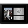 HWC Trading Lewis Hamilton - Stampa con autografo formato A4, con foto e scritta Mercedes F1 (lingua italiana non garantita)