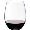 RIEDEL Set da degustazione di cristallo, Happy O Gift 4 x 600 ml Trasparente Cabernet / Merlot,