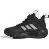 adidas OWNTHEGAME 3.0 Shoes, Scarpe da Basket Unisex-Adulto, Core Black/Cloud White/Core Black, 38 2/3 EU