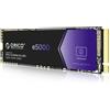 ORICO SSD M2 NVMe 1TB, PCIe Gen4x4 SSD M.2, fino a 5100 MB/s, Unità a Stato Solido Interno 3D QLC NAND, Cache Dinamica SLC, Compatibile con PC Desktop e Laptop-e5000
