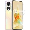 Transparante Glitter Case Roze Goud XINYEXIN Coque Paillettes Pour Oppo Reno 8 Lite / Reno8 Lite, Étui Vrouwen Telefoonhoes