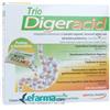 Pool pharma Trio Digeracid Integratore Bruciore e Acidità 12 Bustine