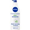 Nivea Aloe Crema Corpo Nutriente Idratante e Profumata Con Aloe Vera 500 ml