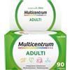 Multicentrum Adulti Integratore Alimentare Multivitaminico Vitamina C B D3 Calcio Ferro Zinco 90 Compresse