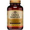 Solgar Lisina Simplex Integratore di Aminoacidi 50 Capsule Vegetali