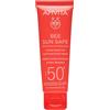 Apivita Bee Sun Safe Crema Viso Lenitiva Hydra Sensitive Pelli Sensibili SPF50+ 50 ml