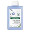 Klorane Shampoo al Lino Volumizzante Capelli Sottili 200 ml