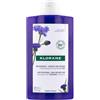 Klorane Shampoo Alla Centaurea Bio - Per Capelli Grigi o Bianchi - Luminosità e Riflessi Argentati 400 ml