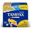 Tampax Blue Box Regular Assorbente Interno Flusso Leggero Medio 20 Pezzi