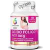 Colours of Life Optima Naturals Colours of Life Acido Folico Integratore Gravidanza 120 Compresse