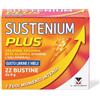 Sustenium Plus Limone e Miele Integratore Energizzante con Vitamine, Minerali e Aminoacidi, 22 Bustine