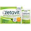 Zetavit Magnesio e Potassio Integratore Per Stanchezza e Spossatezza Senza Zucchero 24 Bustine