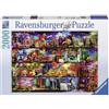 World of Bks 2000 Piece Puzzle by Ravensburger