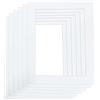 XQEUMC 6 Pezzi A3 Passepartout Bianco, Cartone Passpartout 29,5X 41.6 cm (Interno 21x29,5cm),Cartoncino Passepartout per Poster, Foto, Dipinti, Lavori Fotografici, Stampe d'Arte