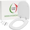 HYDRO HOME Copriwater Compatibile Pozzi Ginori Square - Legno Verniciato Bianco, Economico - by HYDRO HOME