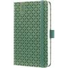 SIGEL J6134 Agenda settimanale, formato A6, copertina rigida, verde scuro, certificato FSC