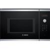 Bosch Forno Microonde da incasso 25 Litri Altezza 38 cm Nero Finiture Inox Serie 4 Bosch BFL553MS0