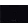AEG NIG85M30AB Piano Cottura da Incasso a Induzione 5 Zone Doppio Bridge 80 cm Sense Boil&Fry con FlexiPower Management Vetroceramica Nero Serie 8000