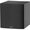 Bowers & Wilkins ASW608 Black Subwoofer Amplificato 200W Woofer 20cm