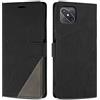 SONWO Cover per Oppo Reno 4Z 5G Custodia, Flip Caso in PU Pelle Case Cover Premium Portafoglio Custodia per Oppo Reno 4Z 5G, Supporto Stand, Slot per Schede, Nero