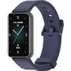 GIOPUEY Cinturini Compatibile con Honor Band 9, Morbido Silicone Cinturino [Resistente all'Usura] [Traspirante] - Midnight Blue